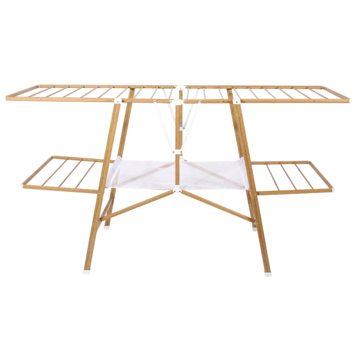 Séchoir à linge pliable NAIROBI bois 20M