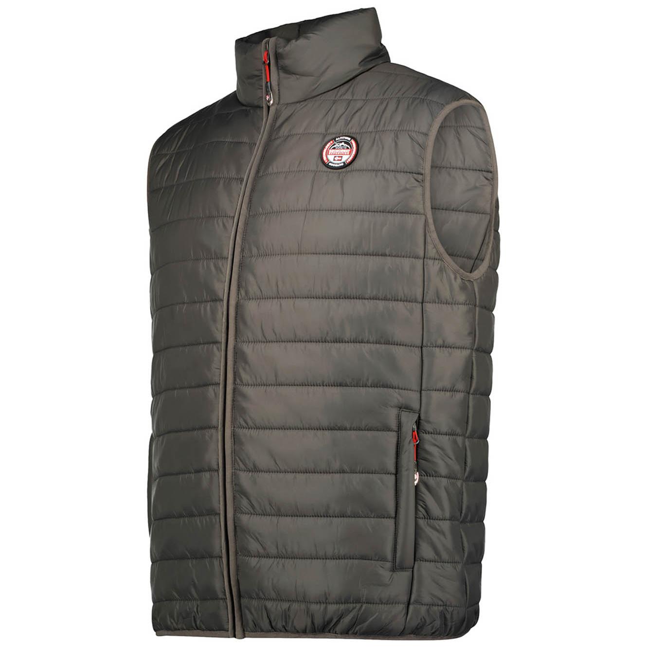 Smanicato Uomo Geographical Norway Grigio scuro VAMIGO BASICD-GREY