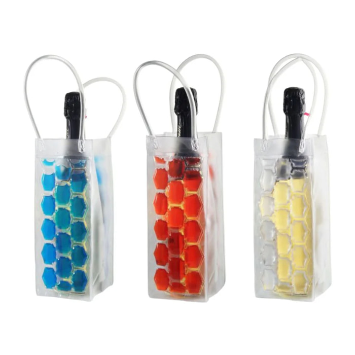 Lot de 3 sacs isothermes pour bouteille Fackelmann Bar Concept