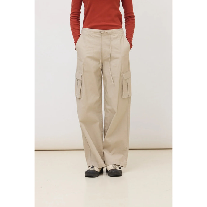 PANTALÓN JOGGER MUJER EVO CAMEL