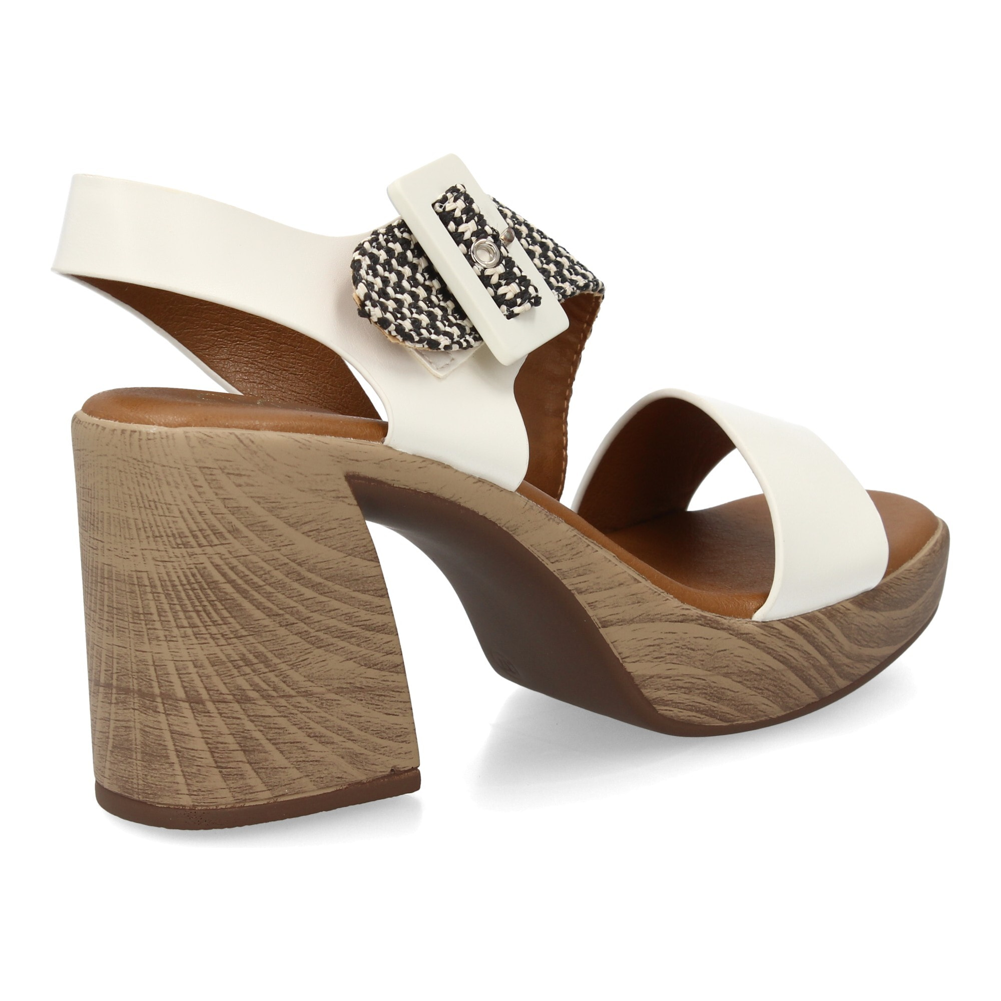 Sandalia tacón mujer elegante comoda