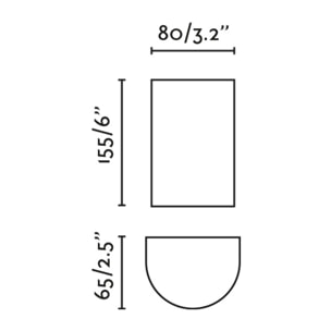 SOLE 2L Applique ronde blanche