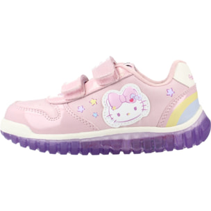 Zapatillas Niña de la marca GEOX  modelo B6661B 05402 B LIGHTYLOO ROSA