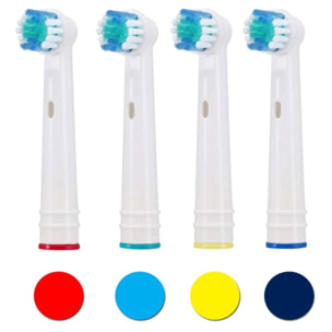8 Têtes de brosse de rechange Blanc Cenocco CC9029