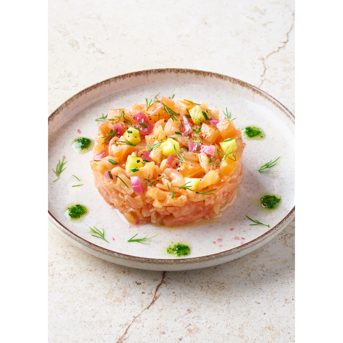 Tartare de saumon fumé - Barquette 450g