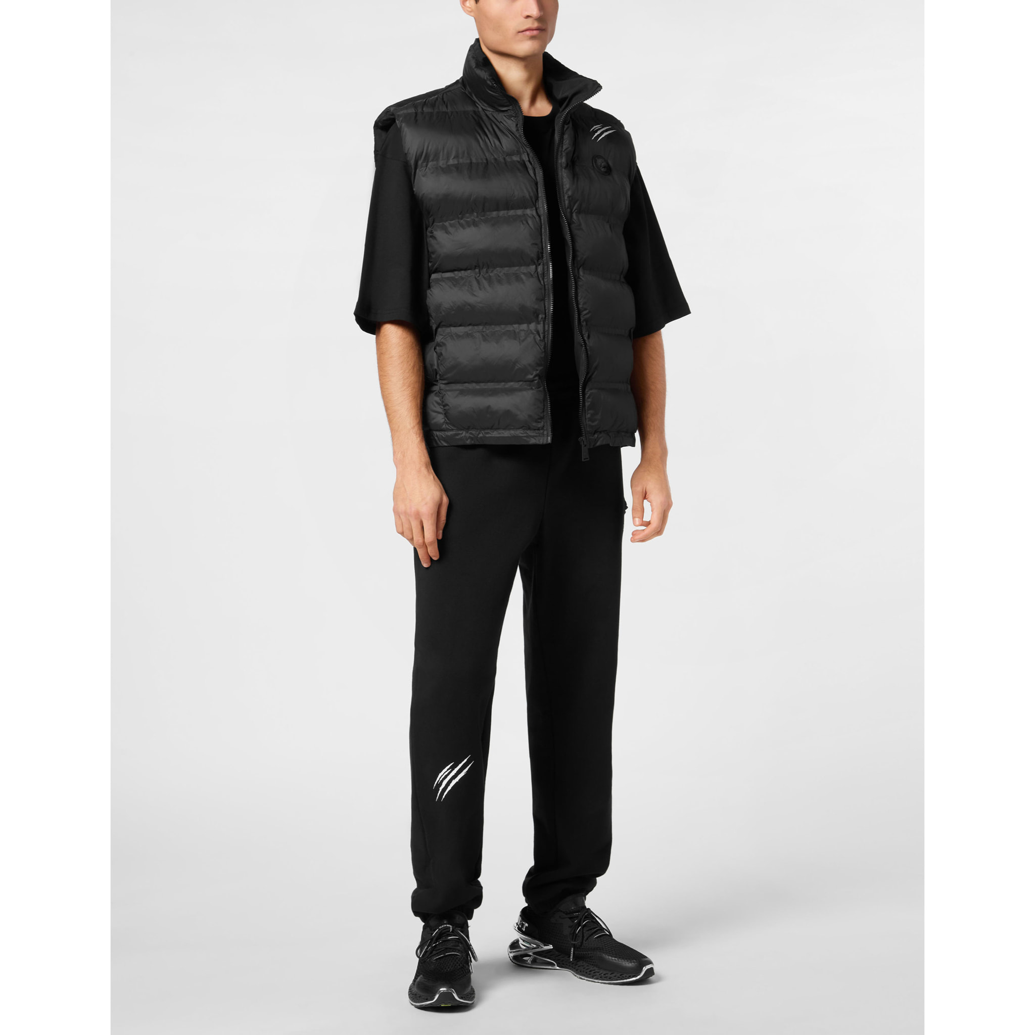 PLEIN SPORT Down Vest SCRATCH