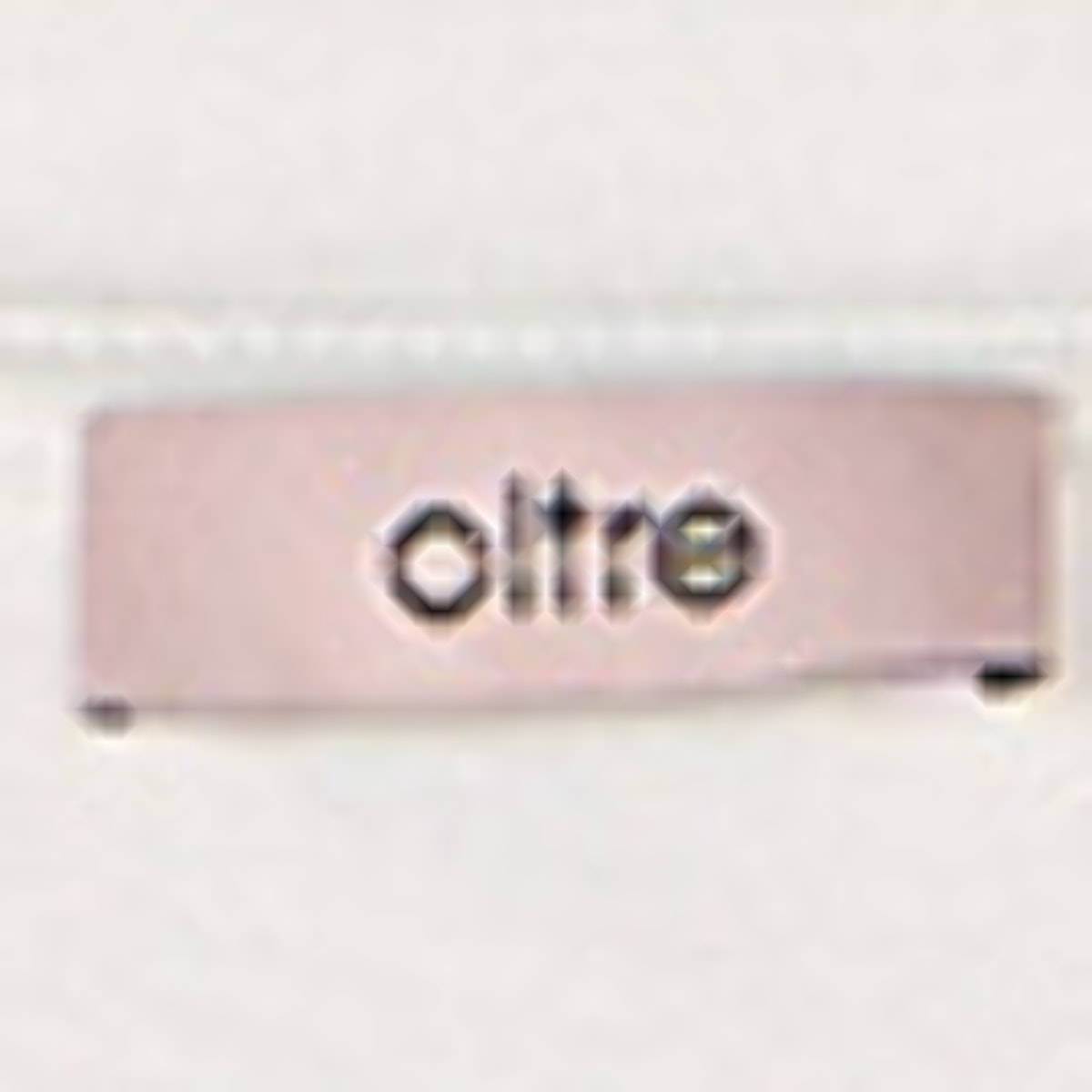 Oltre - T-shirt in cotone con applicazione floreale - Bianco