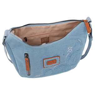 Bolso Bandolera Mujer Veg/Pu Lois Cincinnati Azul
