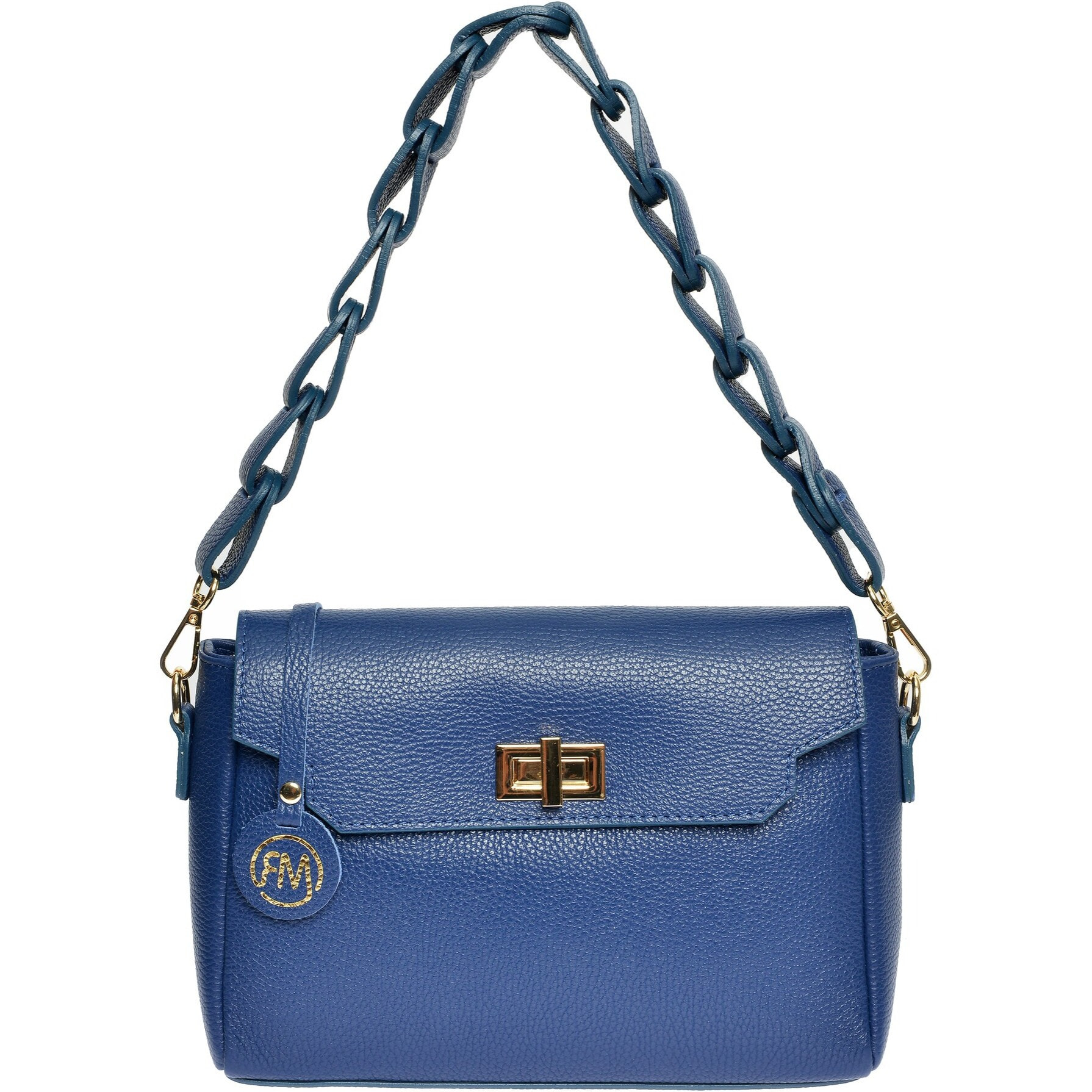 Borsa a spalla Roberta M Blu