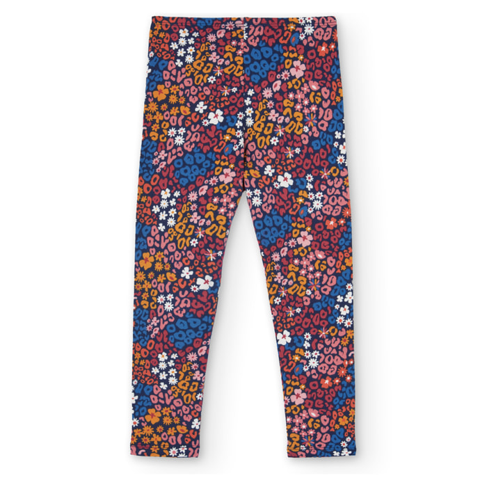 Leggings punto elástico de niña -BCI
