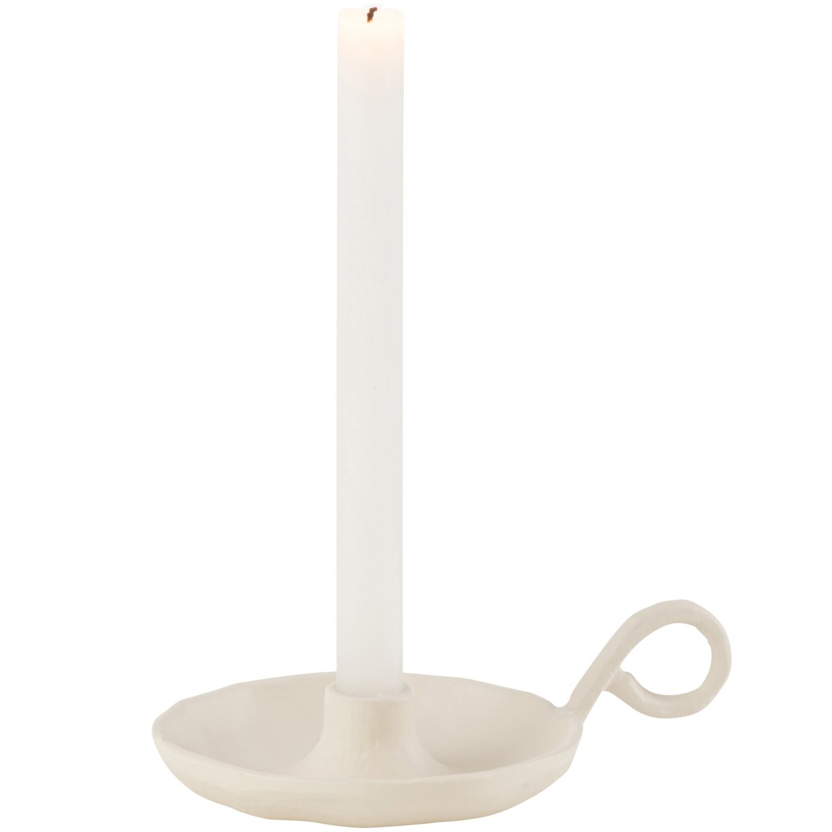 J-Line chandelier Agra - aluminium - blanc