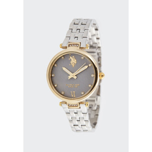 Orologio U.S. Polo Assn. In metallo e acciaio