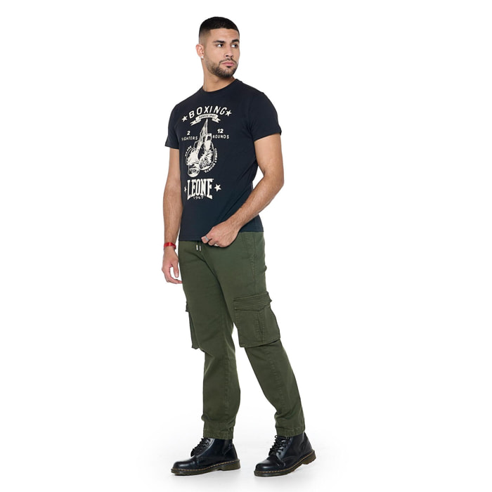 T-shirt da uomo a maniche corte con guantoni vintage "Metropolitan"