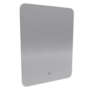Miroir salle de bain rétroéclairé à LED 60x80x3.5 cm - ATMOSPHERE