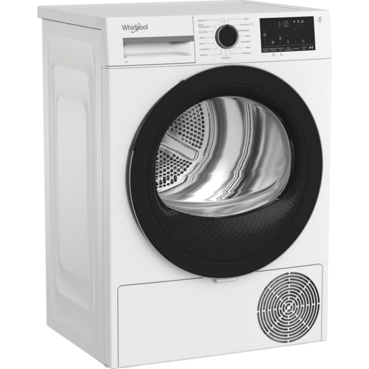 Sèche linge pompe à chaleur WHIRLPOOL CWSD83MWBSFR