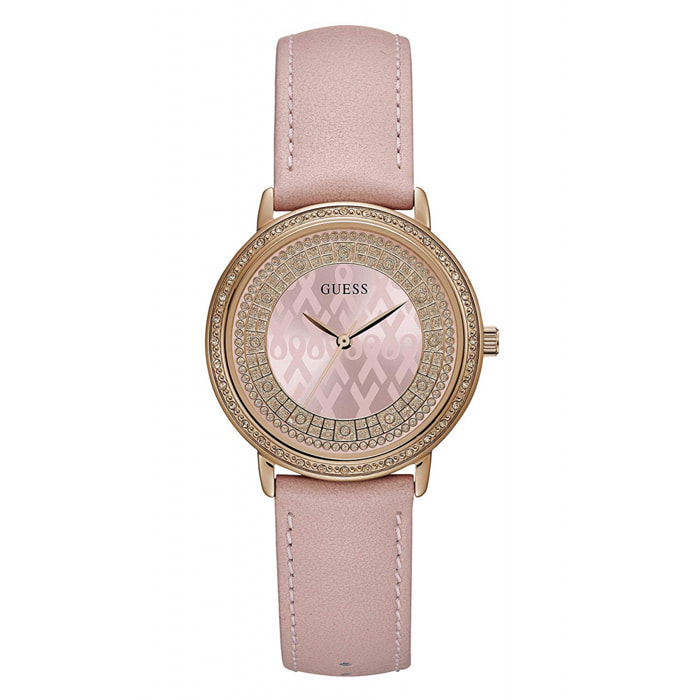 Reloj Guess W0032L7 Mujer Analogico Cuarzo con Correa de Piel