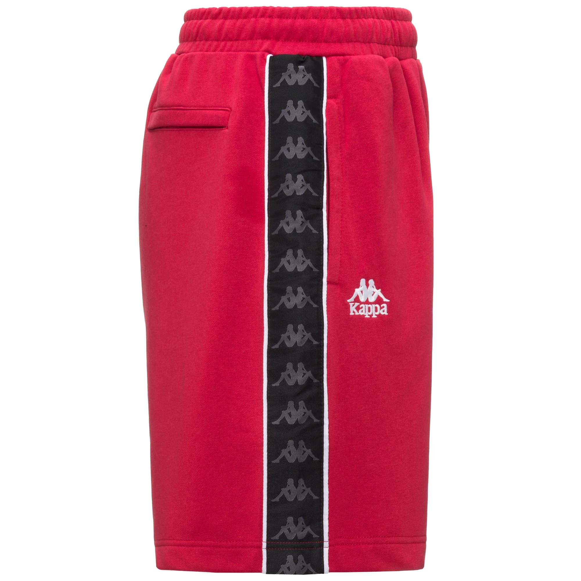 Kappa - Pantaloni Corti Uomo Rosso - 222 Banda Oviedo