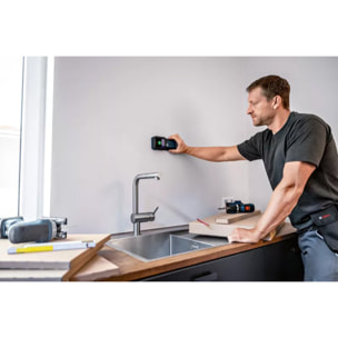 Détecteur mural GMS 120-27 PROFESSIONAL - BOSCH - avec batterie 3.7V - housse - 601081701