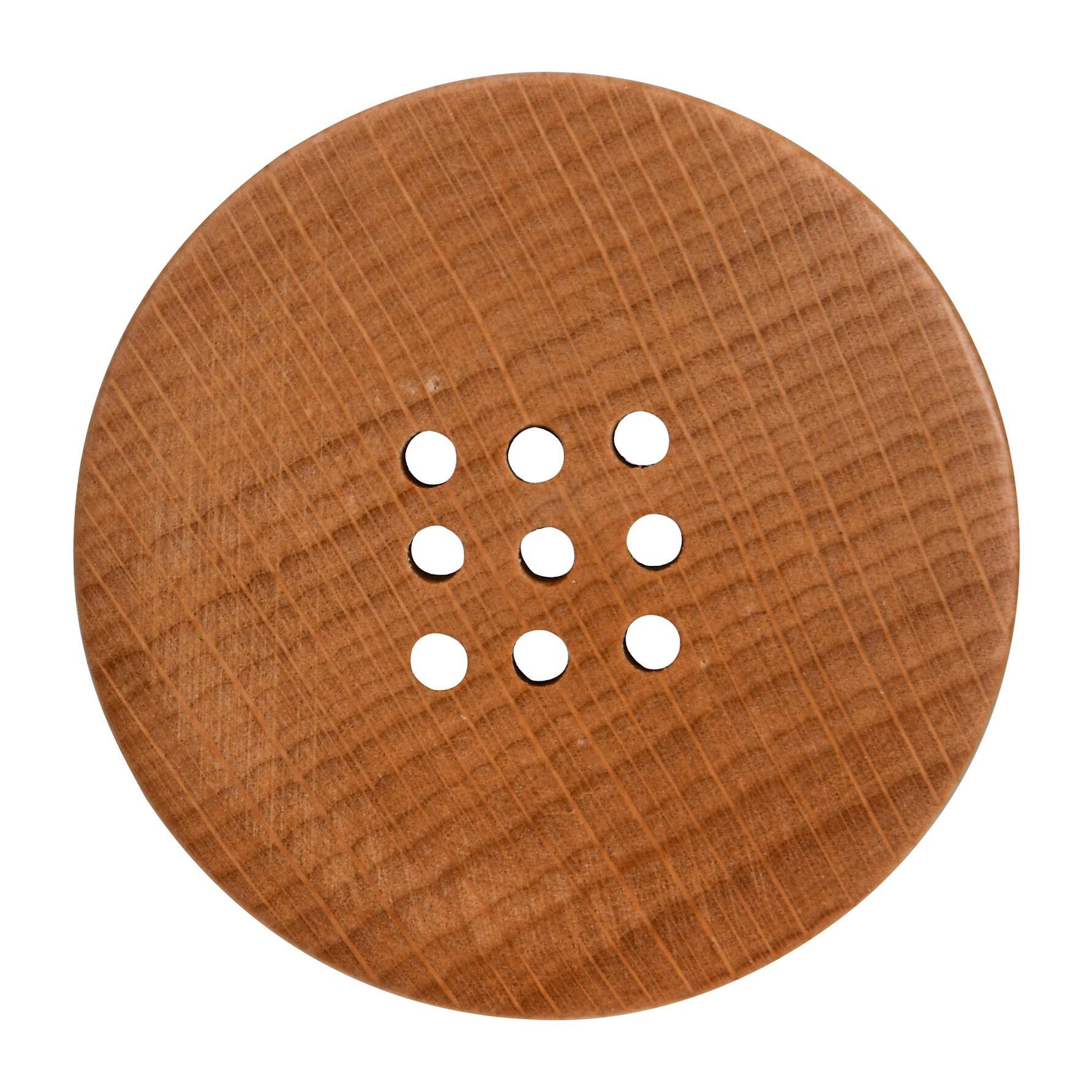 Bergner NATURALLY Juego de Salero + Pimentero en madera Ø5x15,3cm