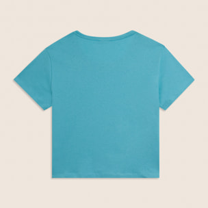 T-shirt Manica Corta Cropped con piccolo Logo FREDDY