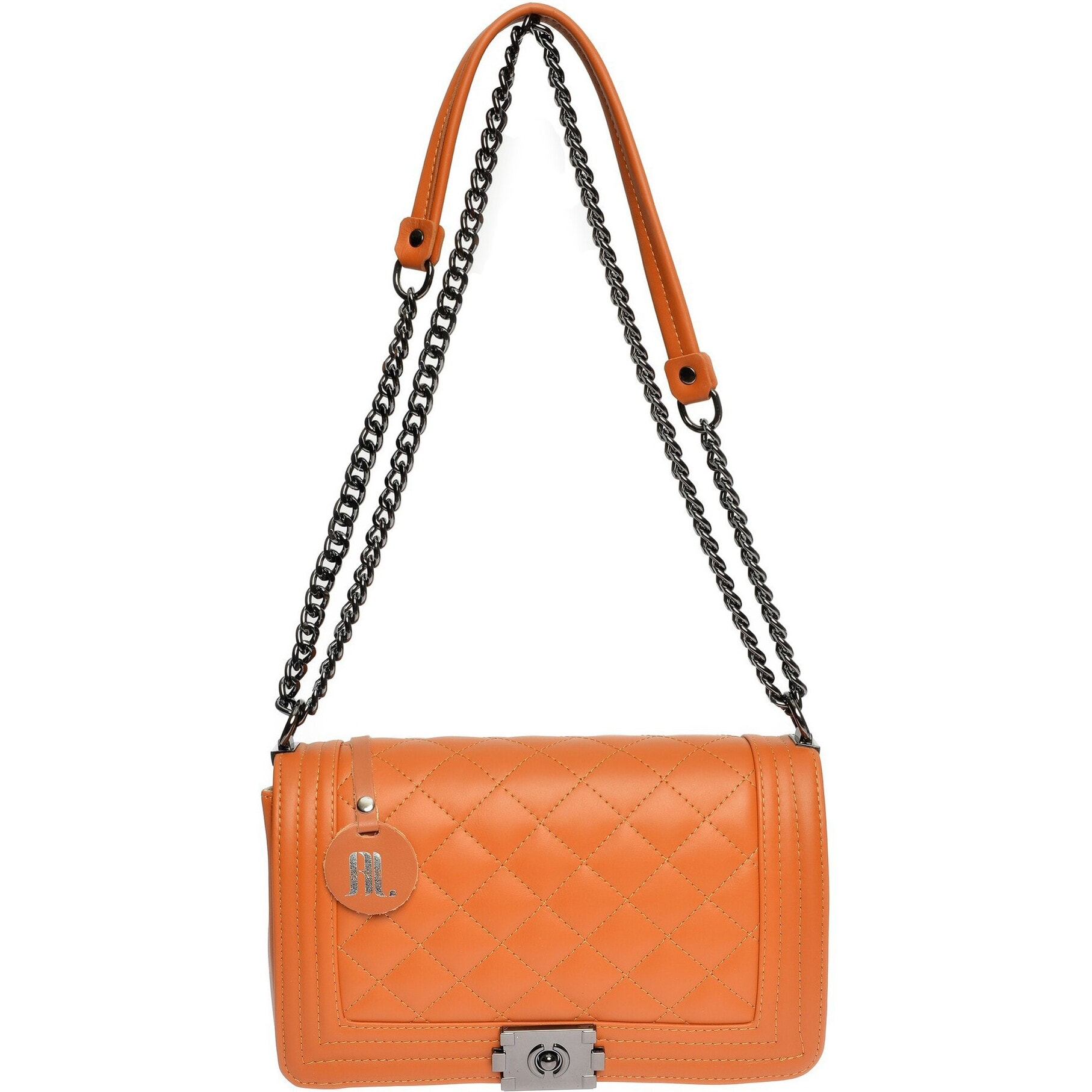 Borsa a tracolla Anna Luchini Cammello