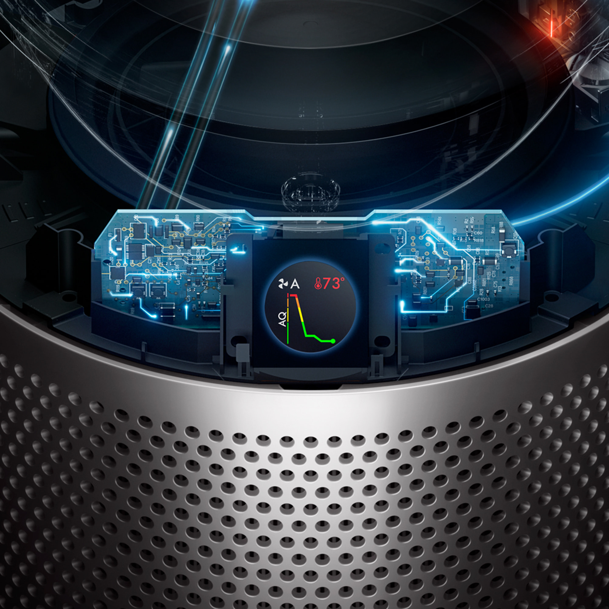 Ventilateur Dyson Purifier Hot+Cool AutoReact™ (HP7A) - Reconditionné