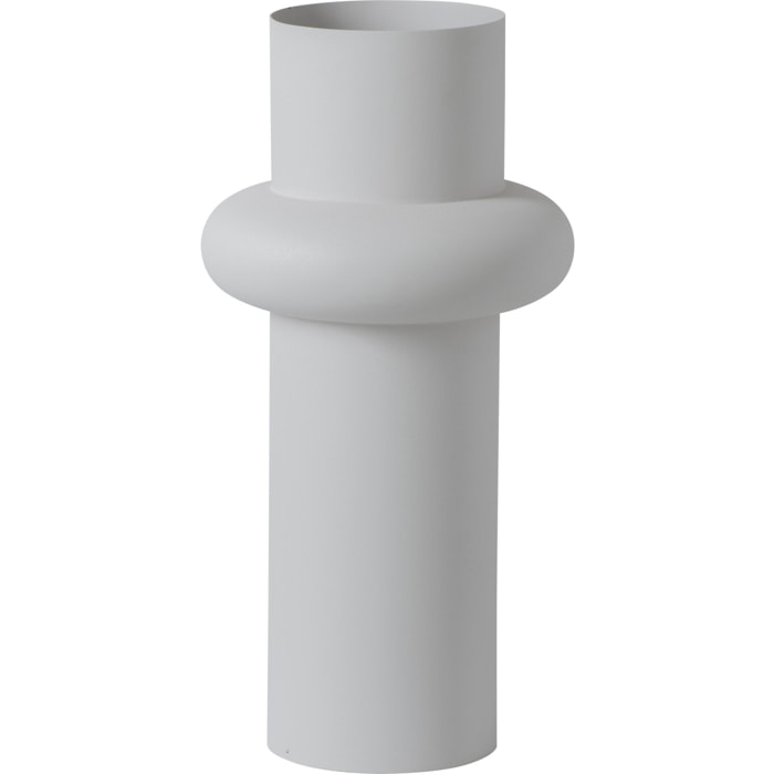 J-Line Vase Fer Blanc