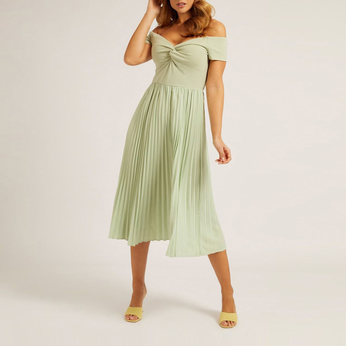 Robe Erynn - coupe maxi - vert clair