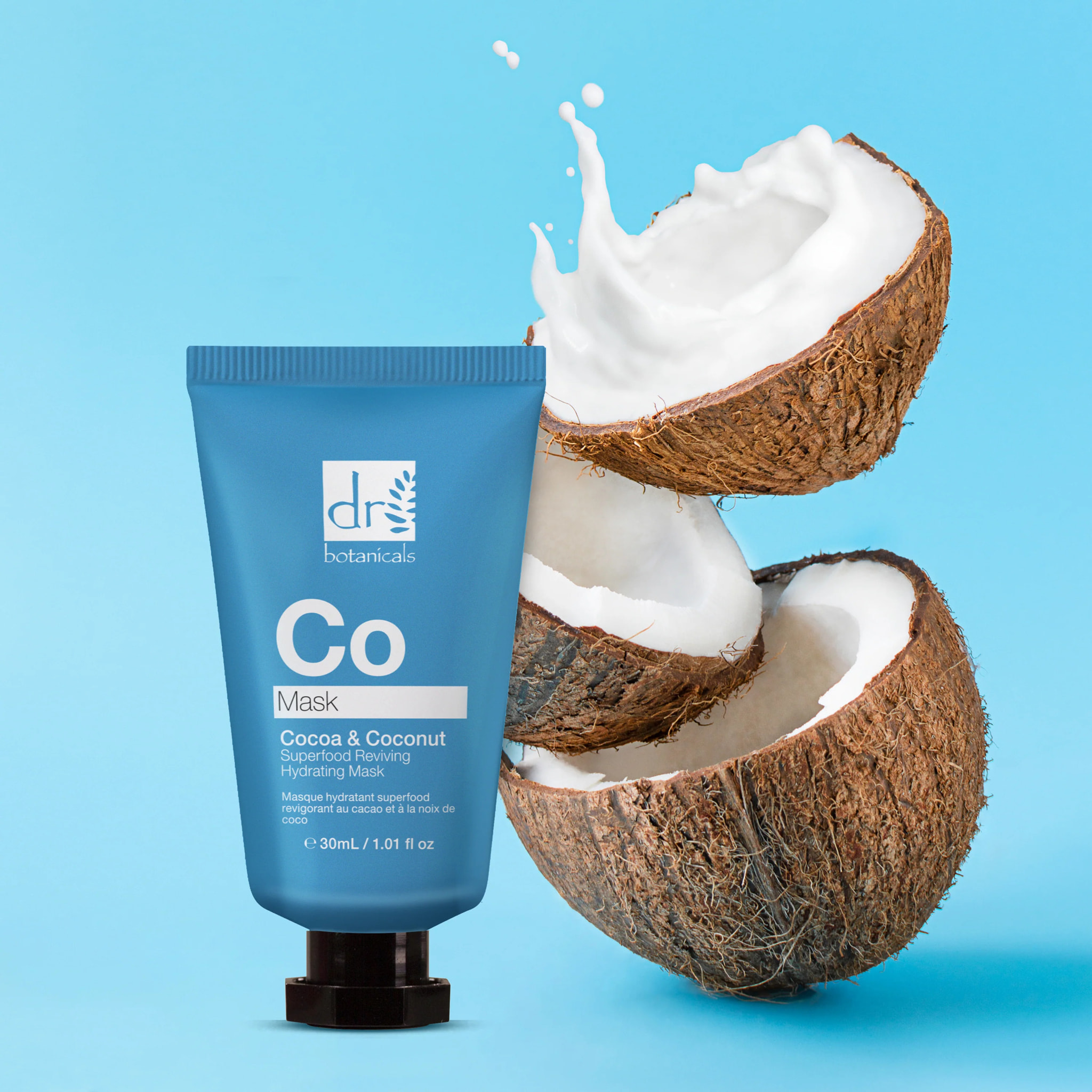 Mascarilla Revitalizante de Cacao y Coco 30ml (NF) + Mascarilla Revitalizante de Cacao y Coco 2 - 60ml