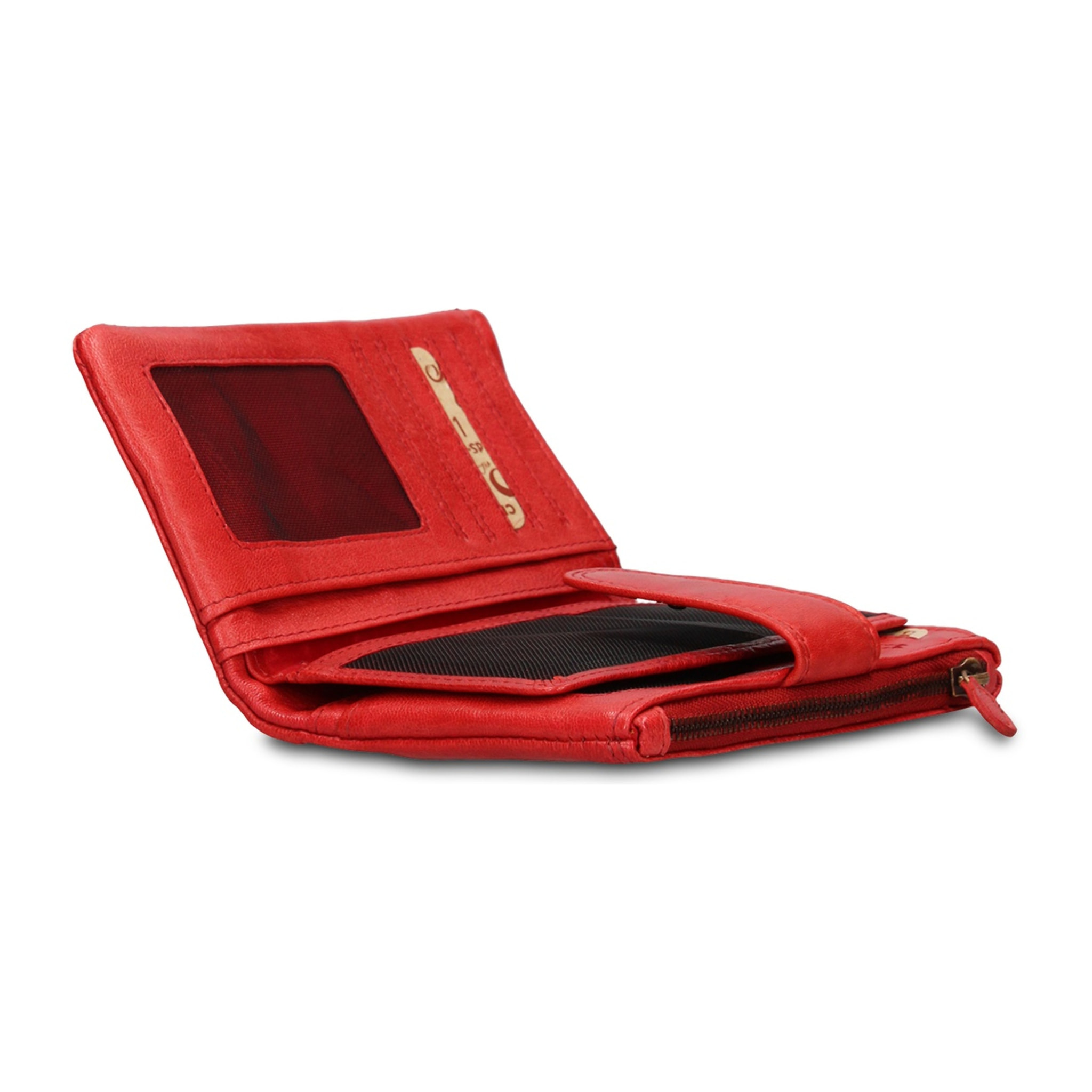 Portafoglio da uomo in vera pelle - Modello Caspian Lux - 9.5 x 15.5 x 3.0 cm