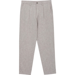 Pantalone chino in lino