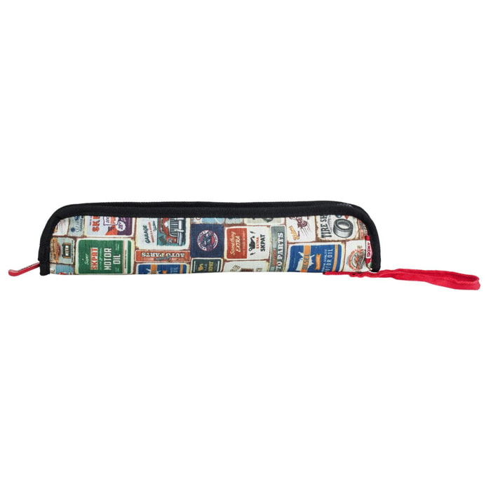 Estuche Escolar Skpat Kiev Negro