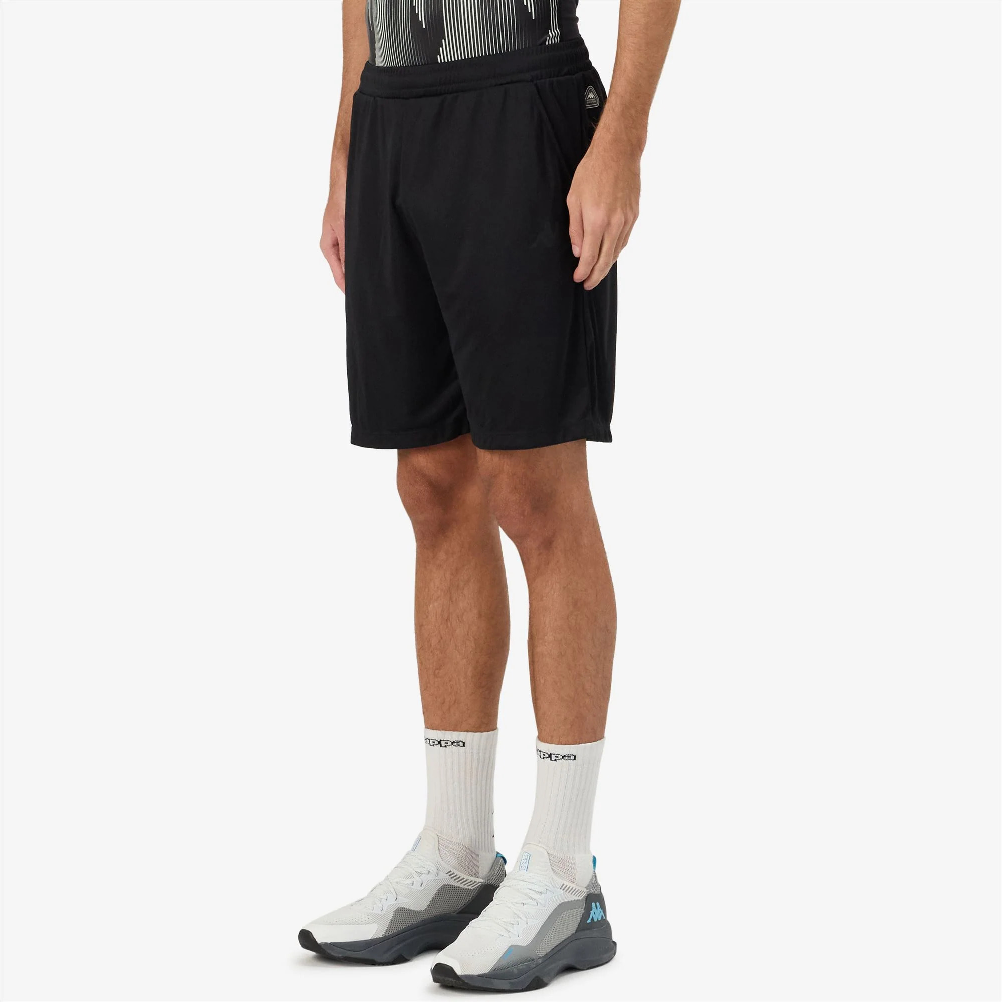 Kappa - Pantaloni Corti Uomo Nero - Elmo