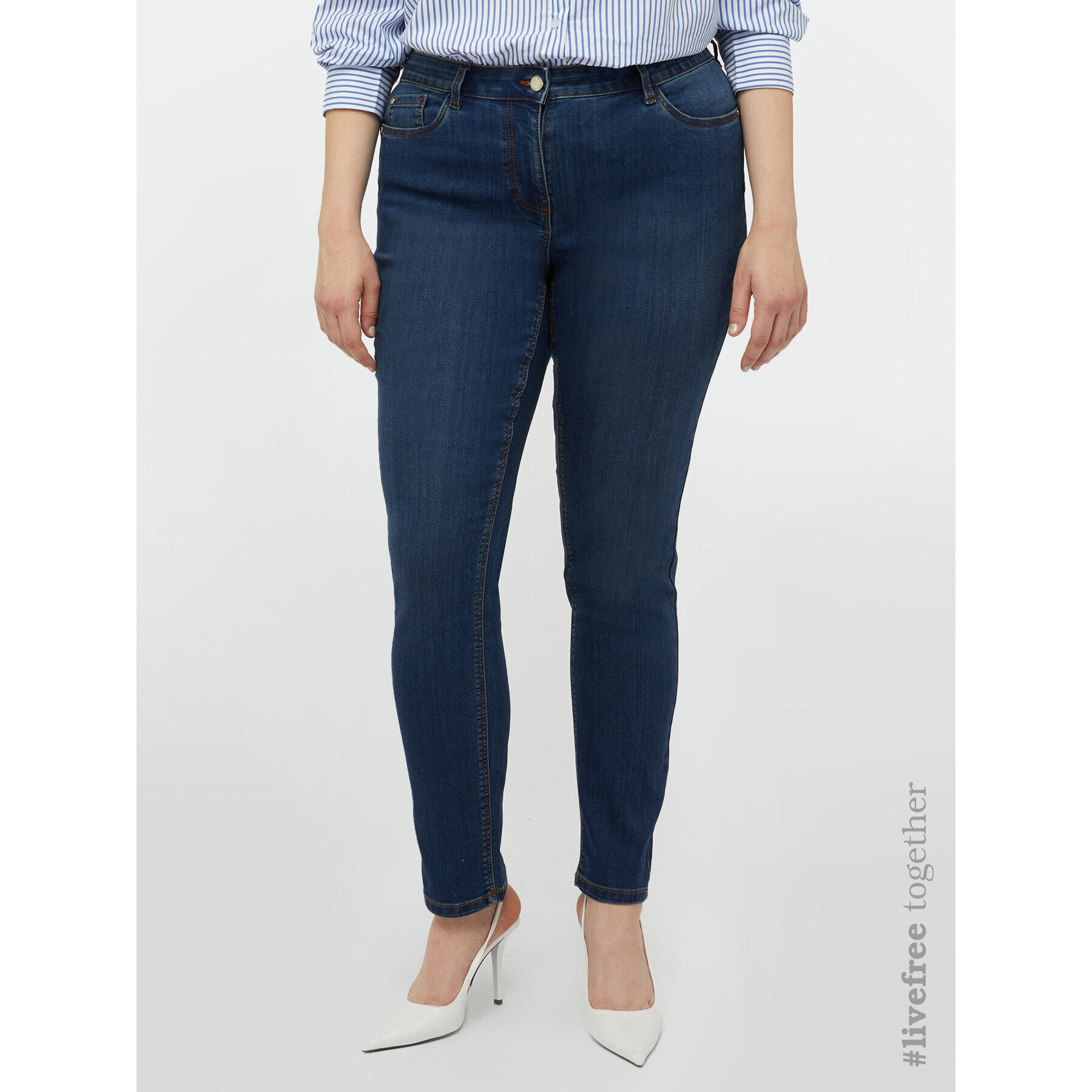 Fiorella Rubino - Jeans skinny - Blu