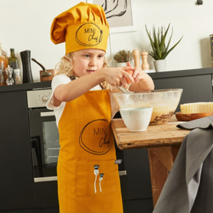 Tabliers + toqueMINI CHEF enfant