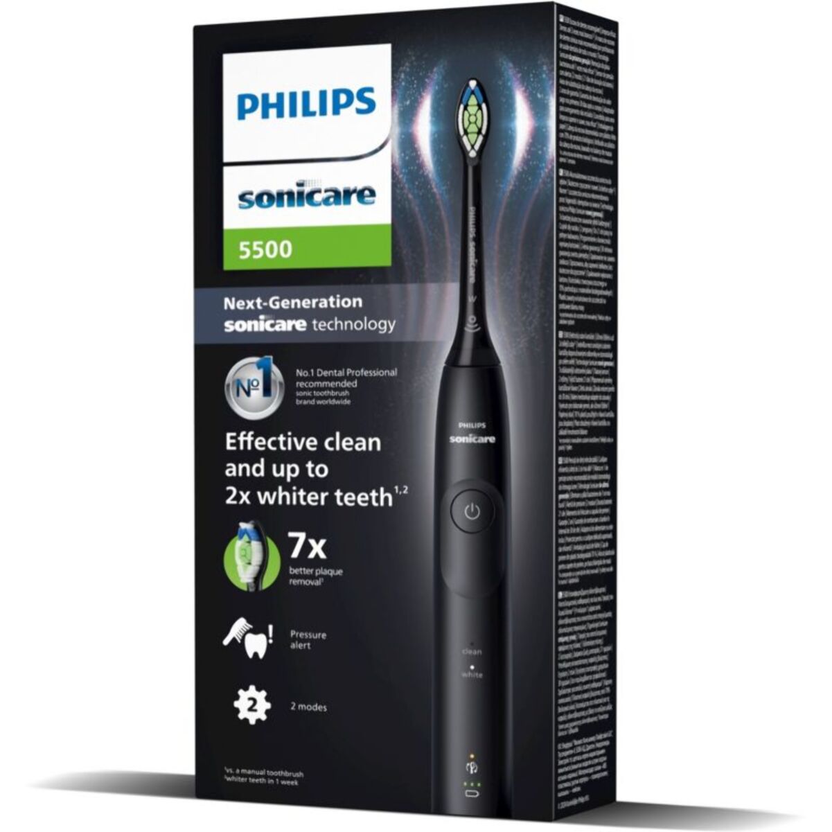 Brosse à dents électrique PHILIPS HX7111/01 Serie 5500 Noir