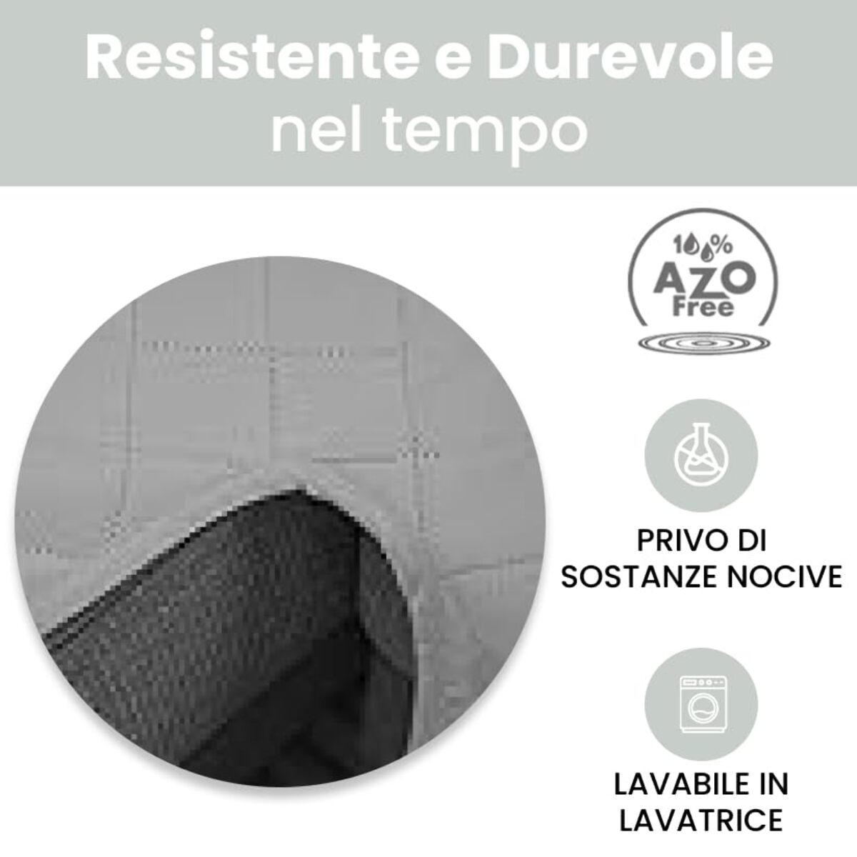 INTRECCI Copridivano 2 Posti con Penisola, Copridivano con Braccioli, Penisola Destra e Sinistra, Telo Copridivano Angolare, Impermeabile, Protegge da Macchie, Facile da Lavare. Colore: Grigio Chiaro