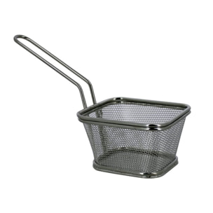 Mini panier à frites en acier inoxydable