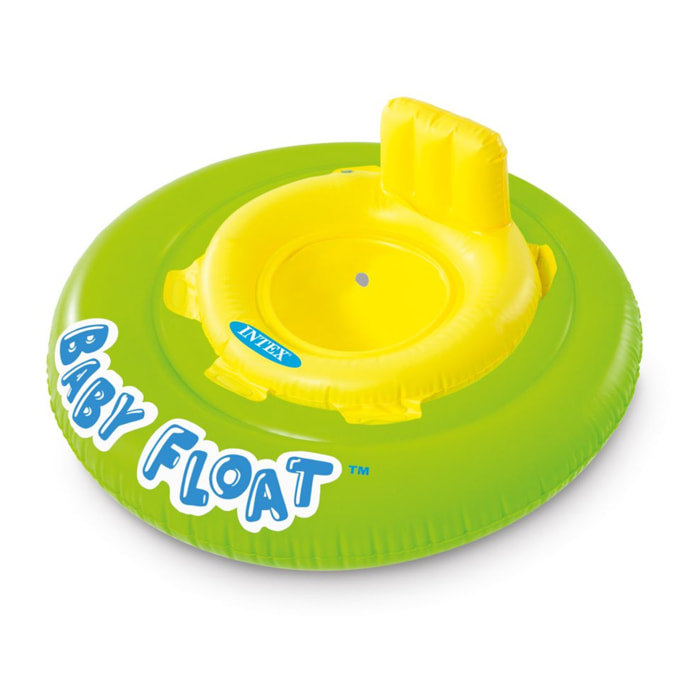 Intex Salvagente Mutandina Fluo, Verde/Giallo, 76 cm