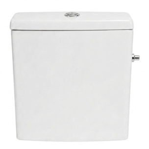 Brevis réservoir de chasse d'eau en céramique pour Combi WC SATBRE32 et SATPRO31, blanc (SATBRE32N)
