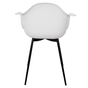 Fauteuil Gustav Blanc - Lot De 4