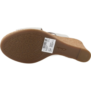 Sandalias Mujer de la marca CLARKS  modelo LAFLEY JOY White