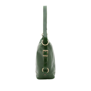 Borsa a secchiello da donna - Modello False - Vera pelle - 34.0 x 33.0 x 15.0 cm