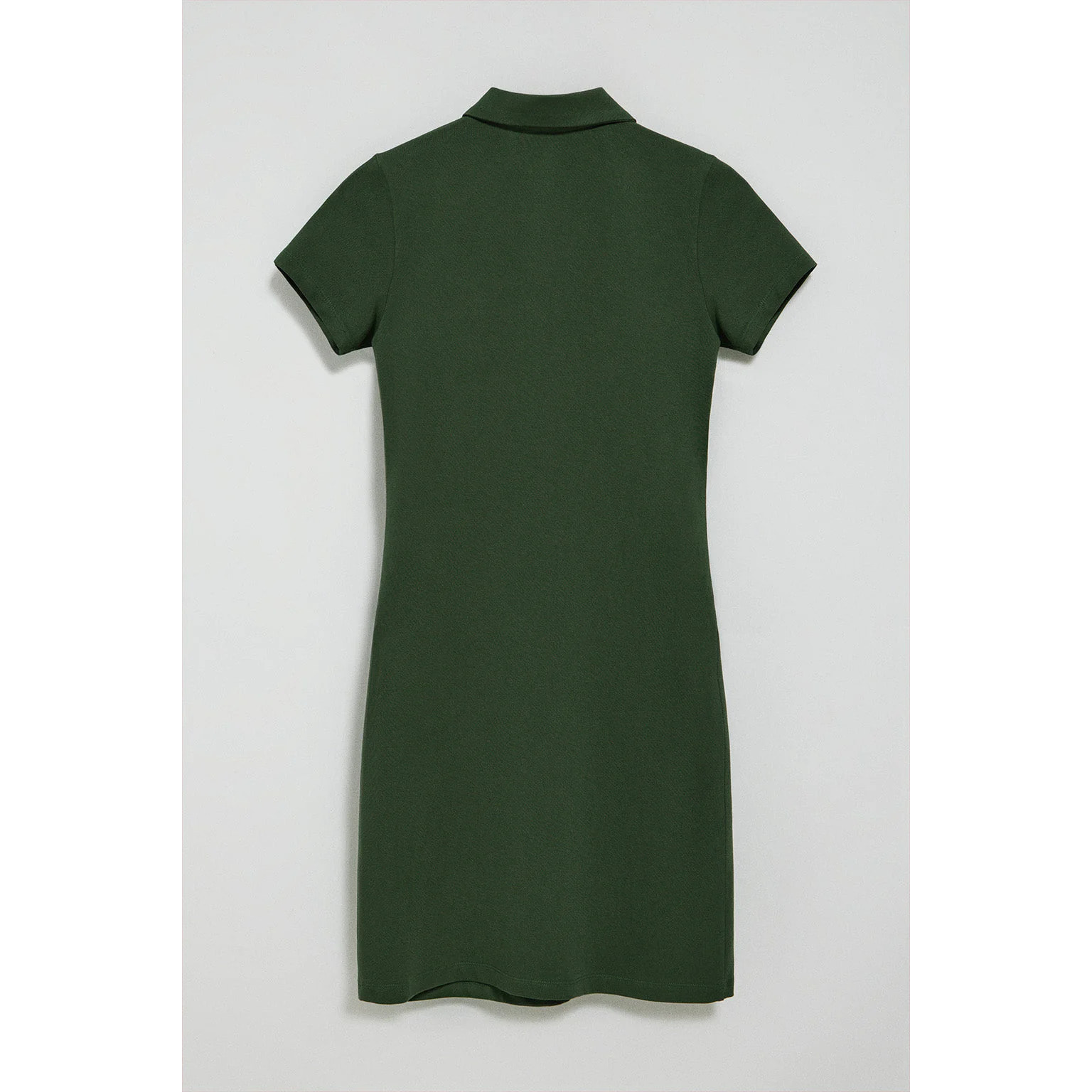 Vestido polero verde botella con logo Rigby Go