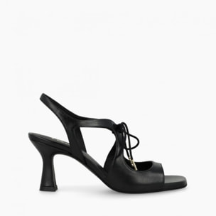 SANDALIAS NEGRAS LELIA