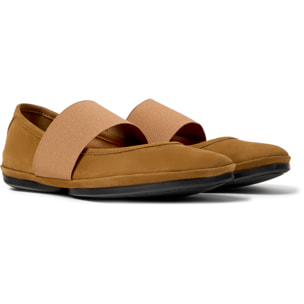 Bailarinas - CAMPER Right Nina - Marron - Nubuck