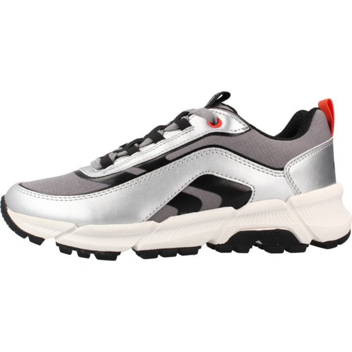 Zapatos Niño de la marca GEOX  modelo J FLEXYPER PLUS BOY PLATA