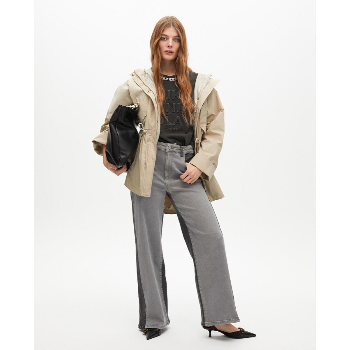 Parka Oversize Cintura Regolabile