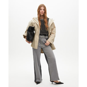 Parka Oversize Cintura Regolabile