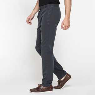 JOGGER PANT IN GABARDINA LEGGERA CON ELASTICO IN VITA